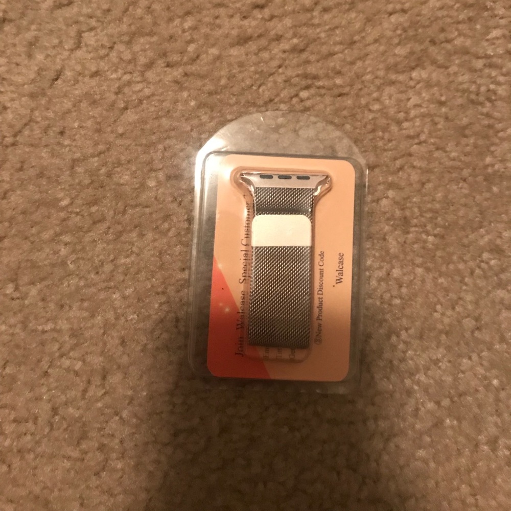 Gold magnetic Apple Watch band